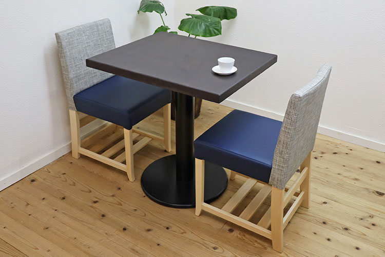 飲食店天然木テーブルセット