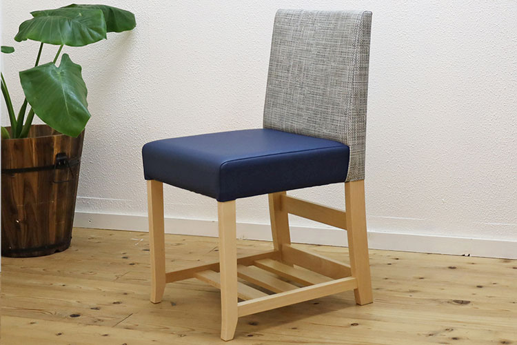 お洒落な2色使いのチェア